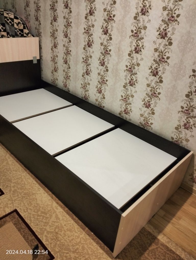Кровать Горизонт Юнона односпальная, 80x200 см