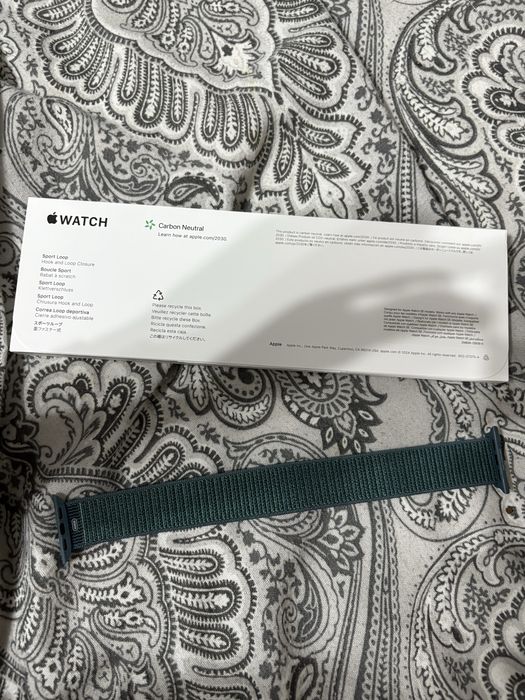 apple каишка sport loop band 40 мм