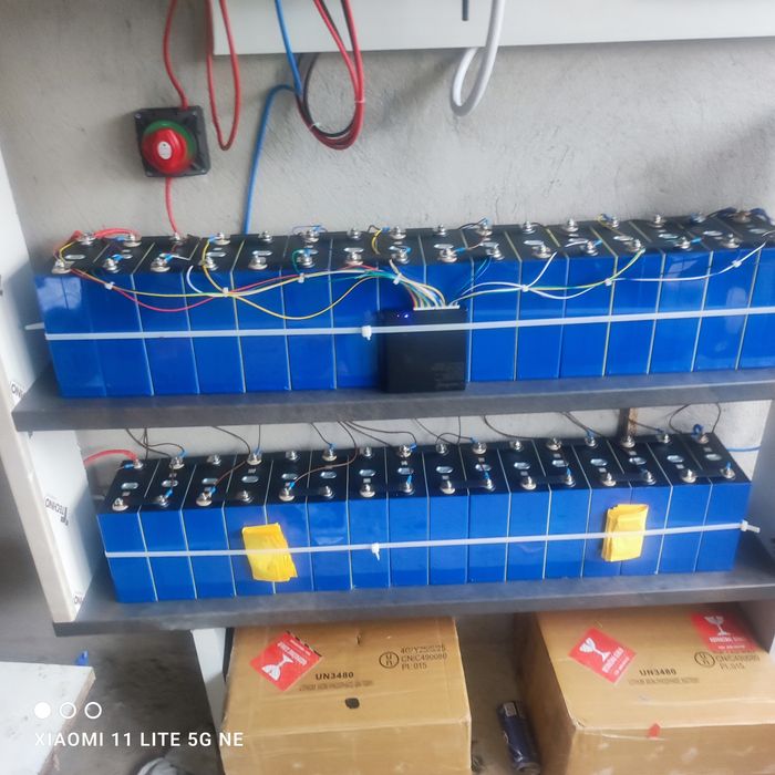 Baterii pt. stocare energie fotovoltaica , 17kw , cu celule 314Ah noi