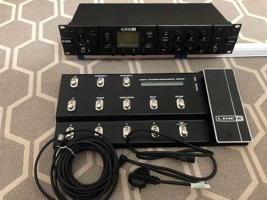 Procesor chitara modeller Line6 POD HD PRO + FBV2 Pedalier profesional