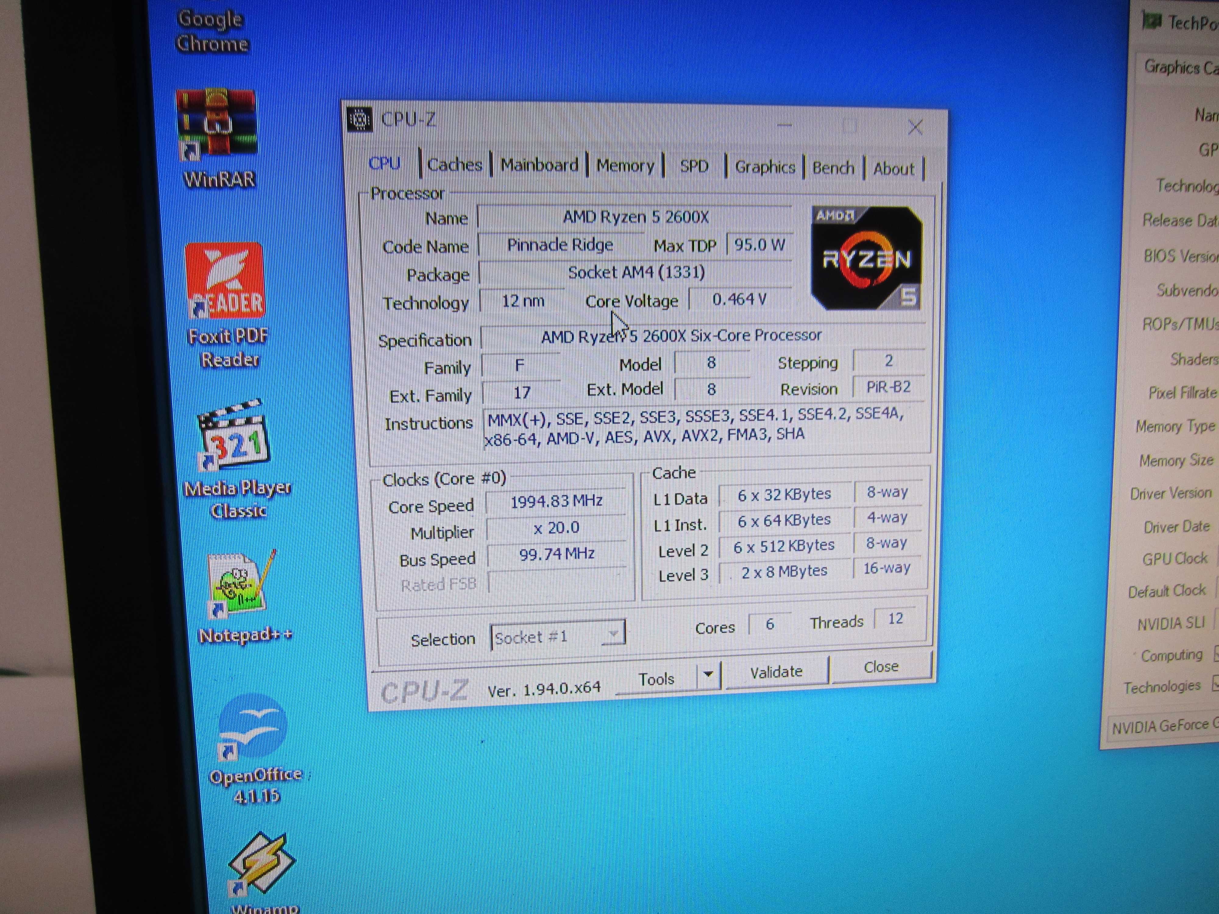 Гейм Ryzen 5 2600, 16GB с GB G1 GTX1070  , 250GB SSD, 1TB HDD