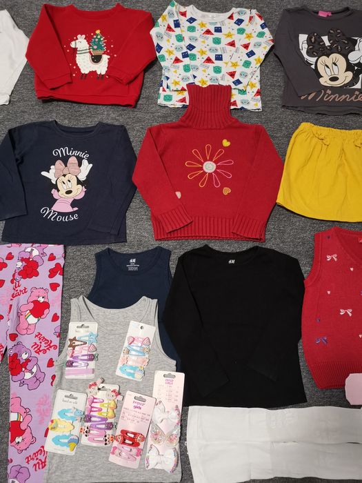 REZERVAT Lot haine fetiță 98-104