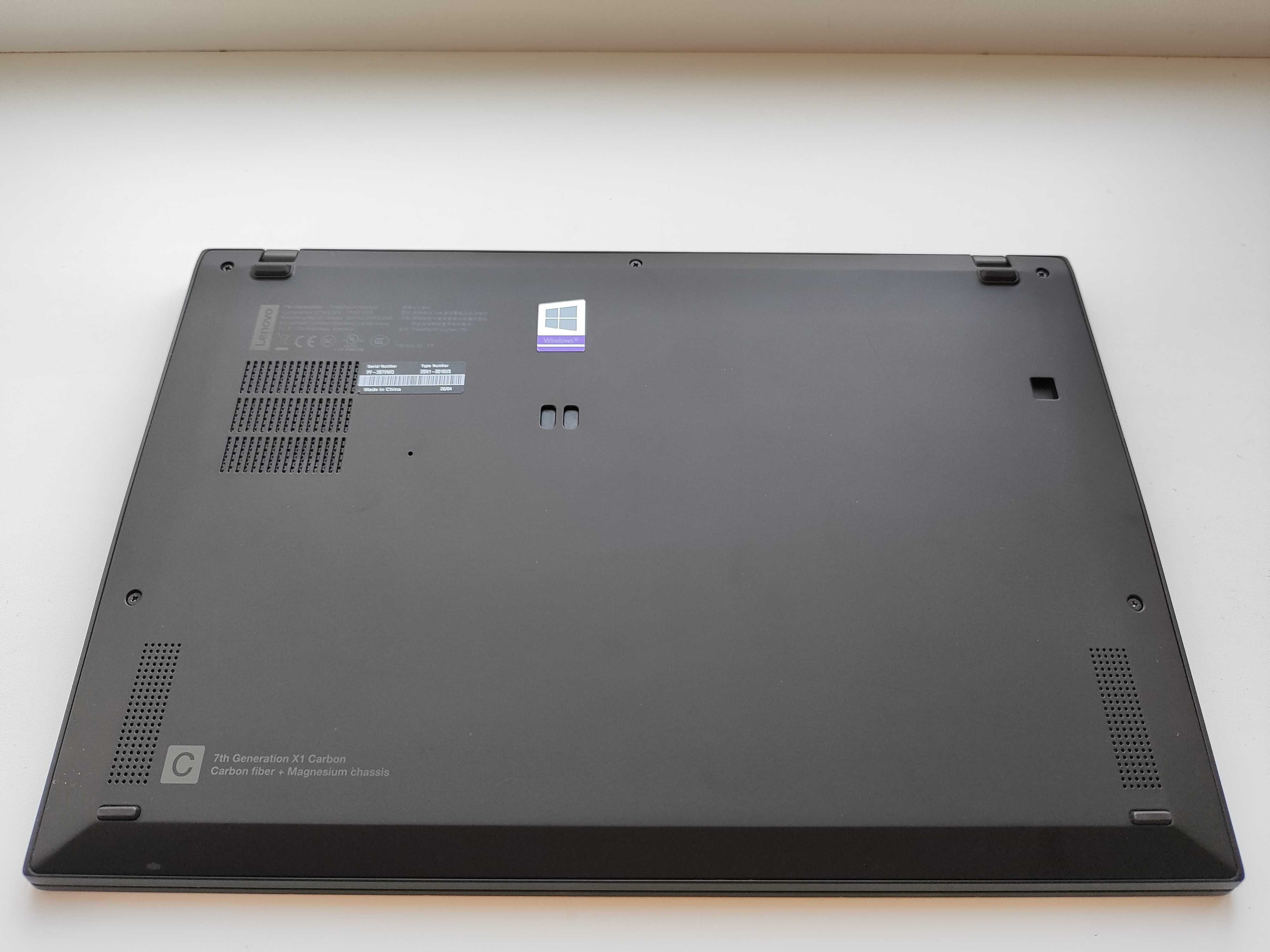 Lenovo ThinkPad X1 Carbon gen 7/i5-10210/8/256/FHD/PremiumUltrabook