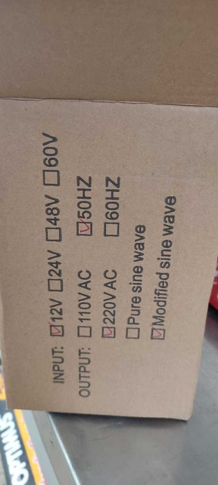 Invertor-Convertor Auto DC-AC 3000W 12V/220V CALITATE PREMIUM