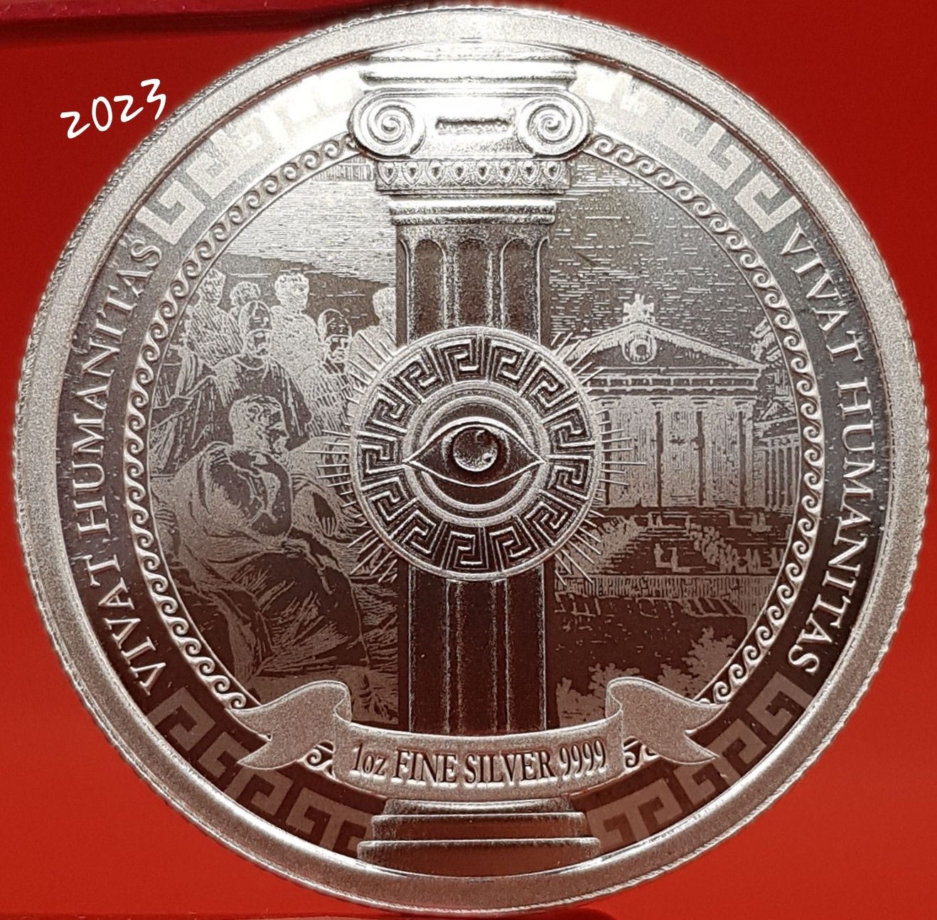 Slovacia, Vivat Humanitas, Magnum Opus, monede argint 999