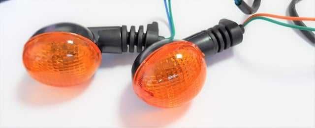 Semnale Semnalizari Scuter Moto 12v Medii Rotunde