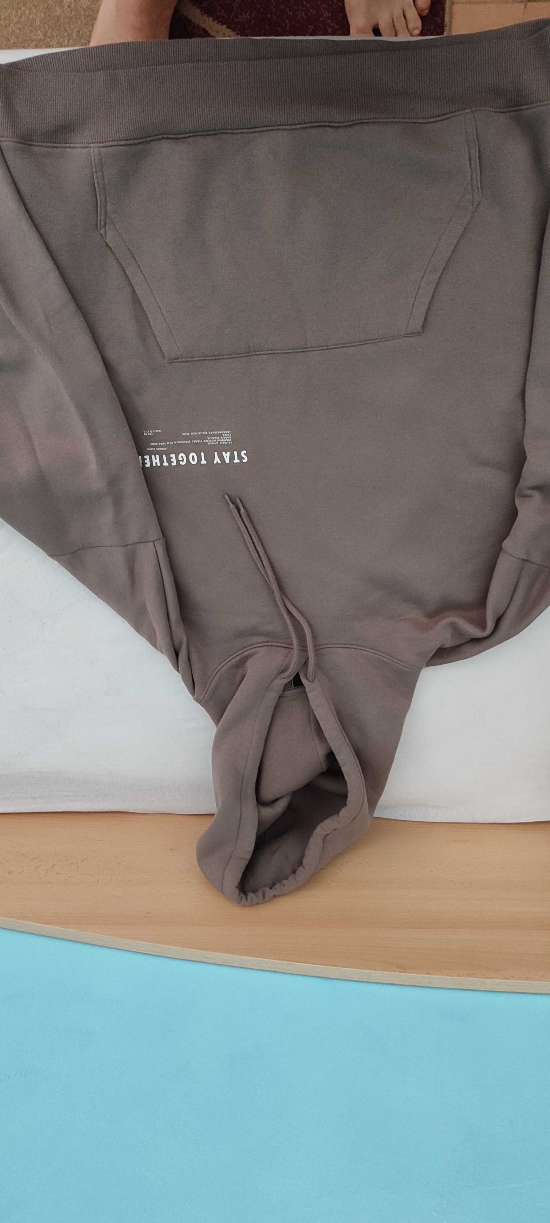 H&M hoodie тъмно сиво.