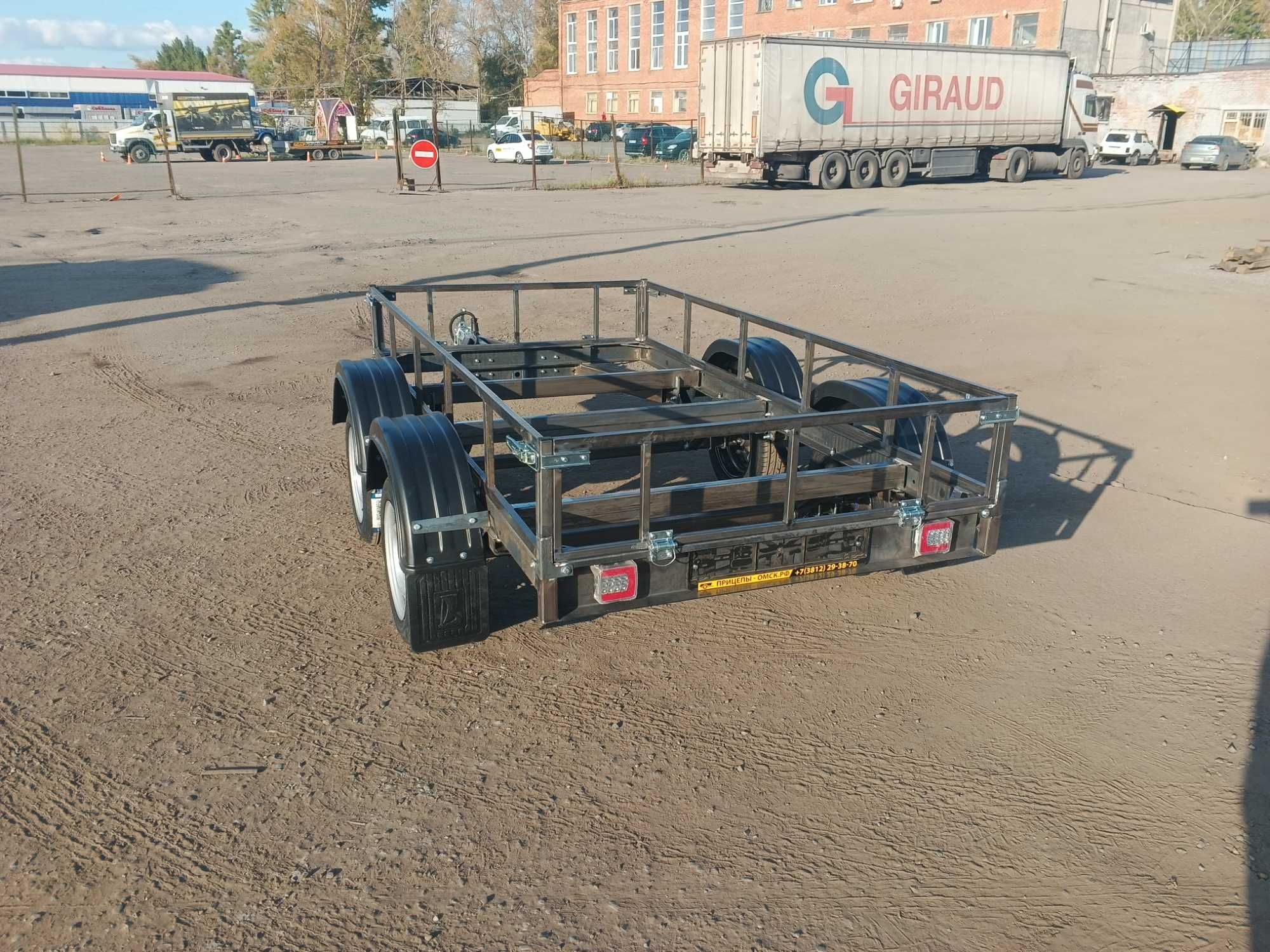 Прицепа в сборе с ПТС