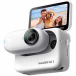 Insta360 GO 3 – Cameră video sport, 128GB, Waterproof, Alb