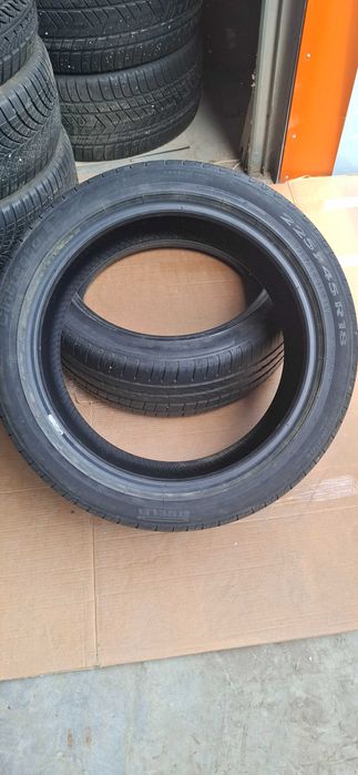 2бр. 225/45/18  Pirelli 6mm грайфер, дот 21г. Предлагаме монтаж +++