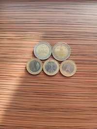 Vând monede 1 euro și 2 euro