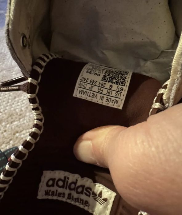 Adidas Wales Bonner  кецове пони