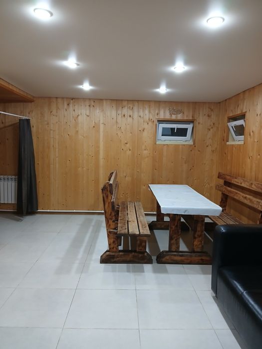 Баня на дровах. Район наркологии