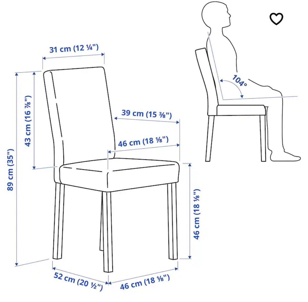 Set masa cu 6 scaune alb/gri Ikea