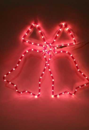 LED Червена Звезда Промо 10бр + 1 подарък  Коледа, общини, заведения