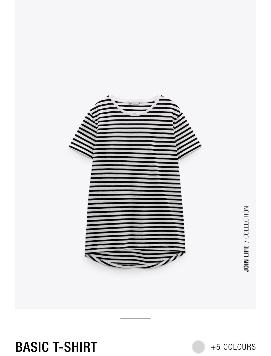 Продана. Скидка Новая базовая футболка от Zara, размер xl, оригинал Za