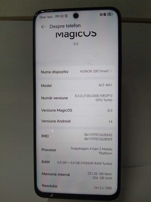 honor 200 smart (m3) star amanet