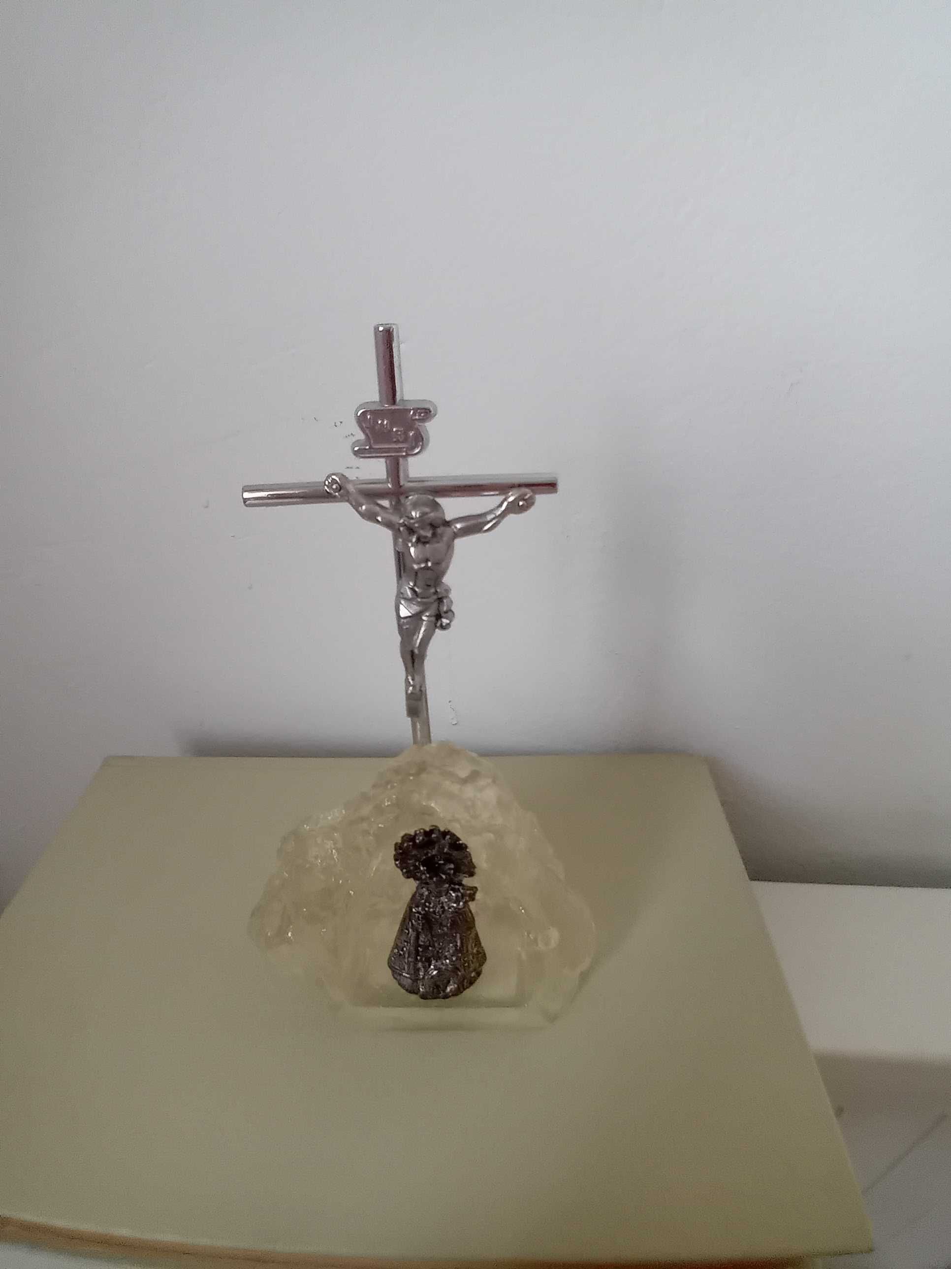 Crucifix  argintat