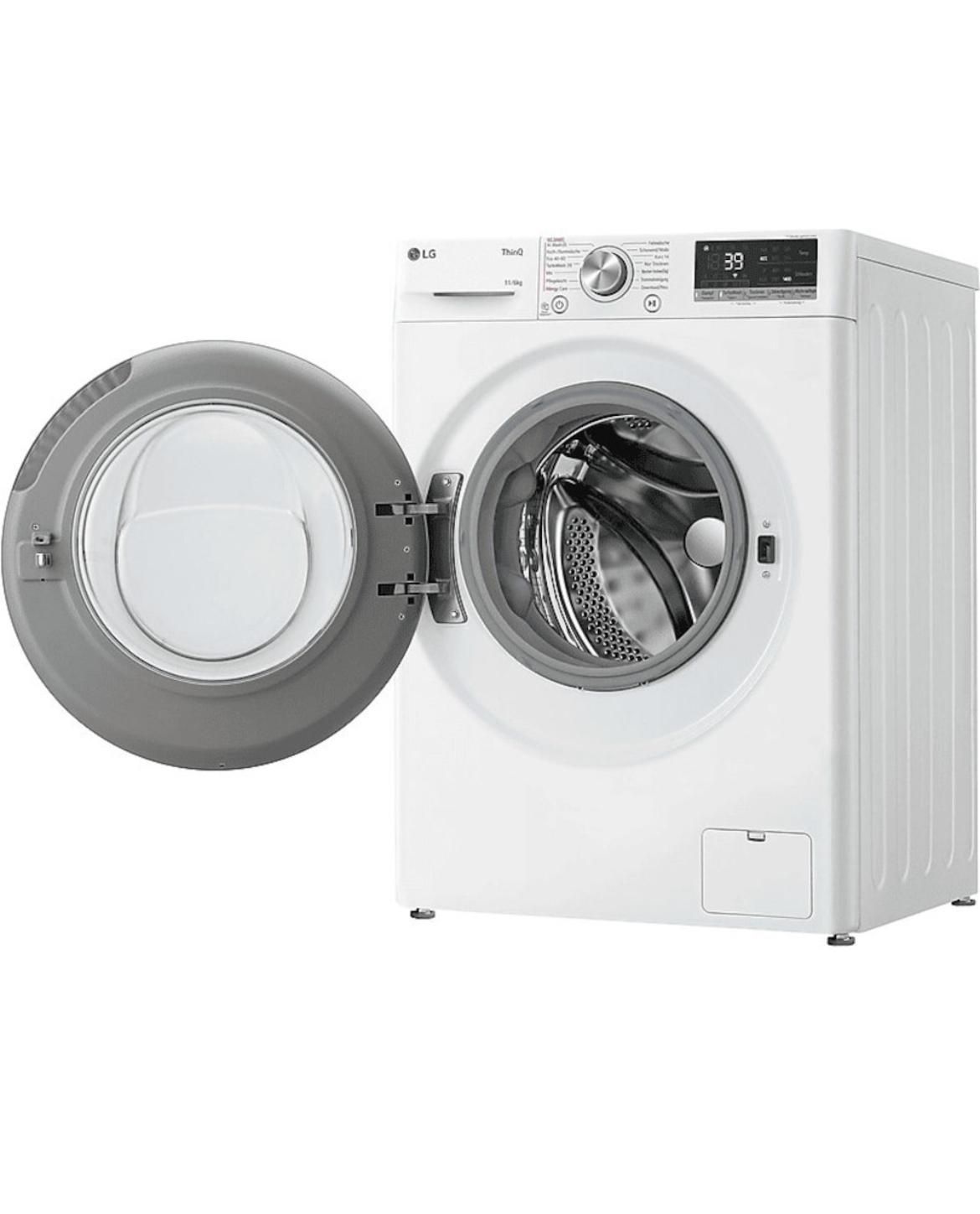LG W4WR70E6Y Mașină de spălat uscător cu încărcare frontală 11-6kg
