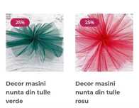 Vand Pampoane tull nunta/botez