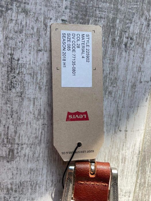 Унисекс кафяв колан Левис