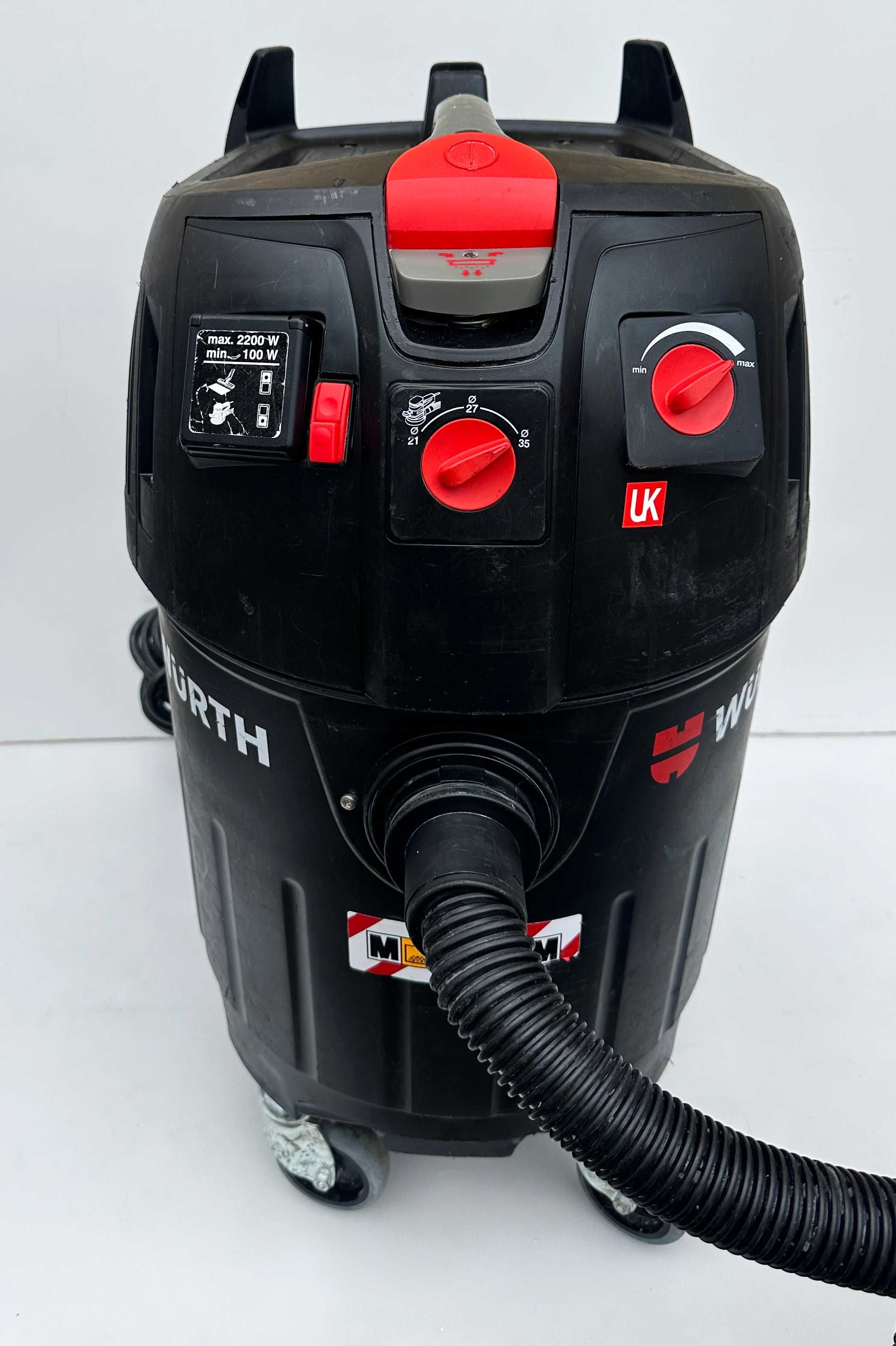 Wurth ISS 45-M Automatic - Професионална прахосмукачка за мокро и сухо
