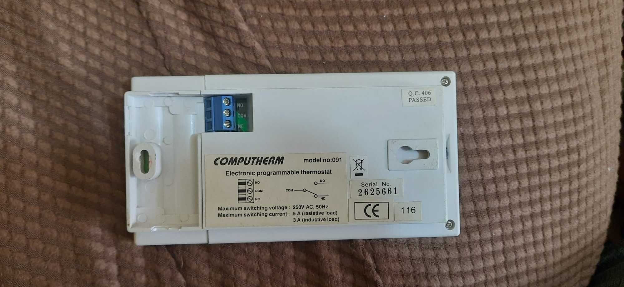 Termostat de camera COMPUTHERM 091, programabil digital cu fir