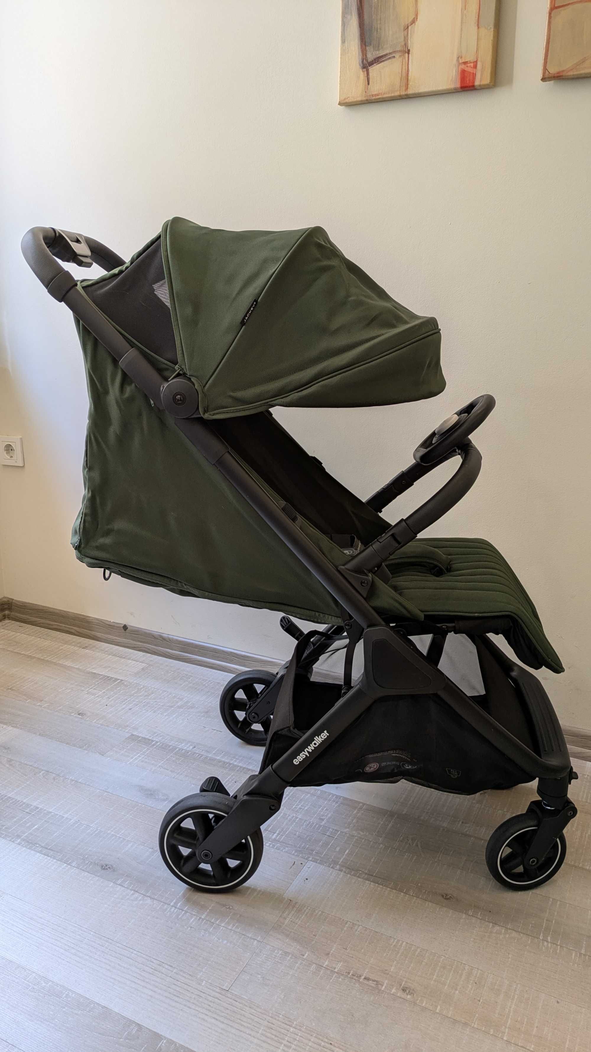 Детска количка Easywalker - Jackey 2, Deep Green