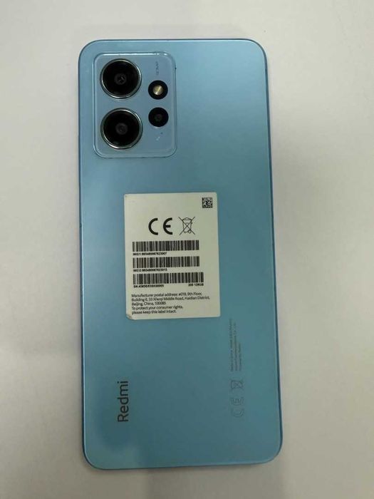 Смартфон Xiaomi Redmi Note 12 128gb (город Шу) номер лота 737910