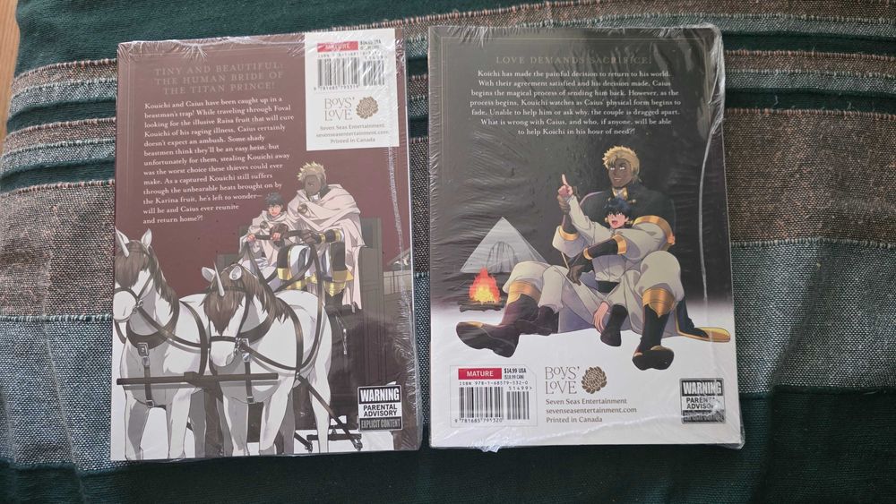 BL манга на английски- нова