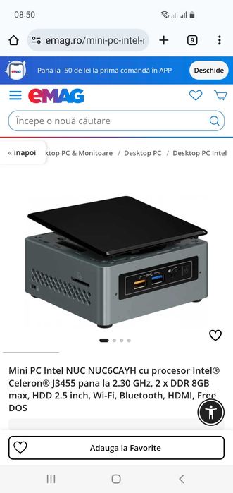 Intel Nuc-uri I3 7100U