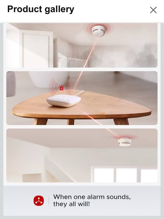 X-Sense Smoke Alarm Set аларма за дим сет