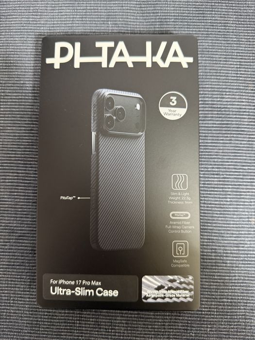 Vand husa Pitaka, originala, Iphone 17 pro max