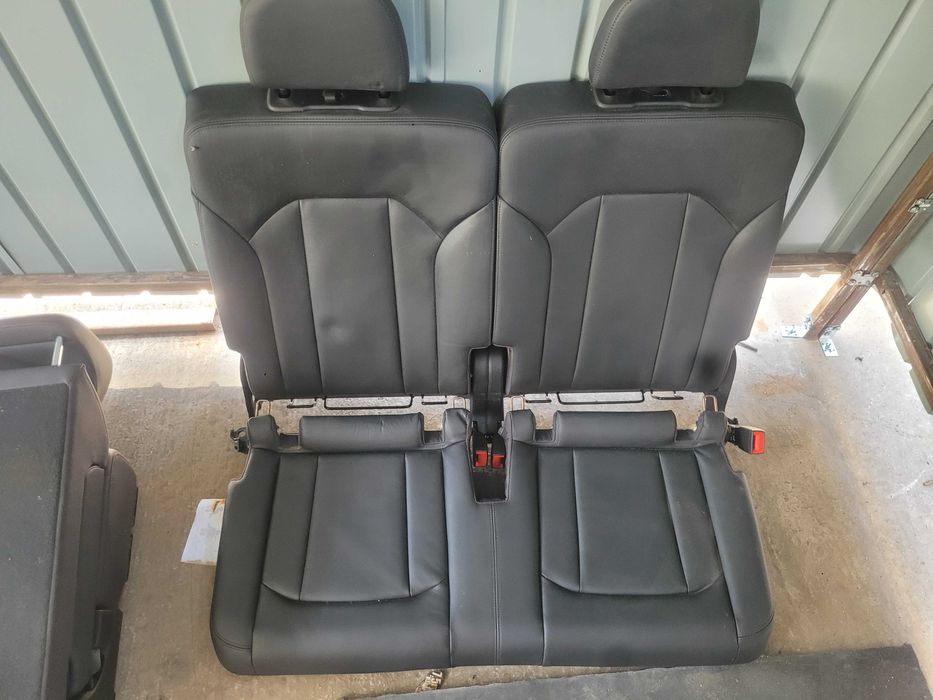 Scaune bancheta Audi Q7 4M 2016-2022 locurile 6 si 7  Piele