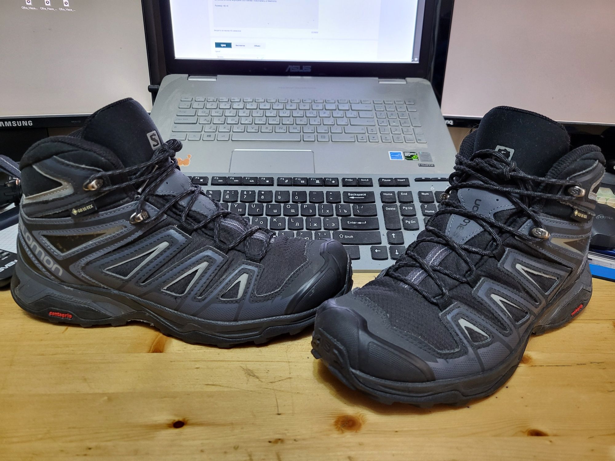 Треккинговые ботинки  Salomon X Ultra 3 Mid GTX