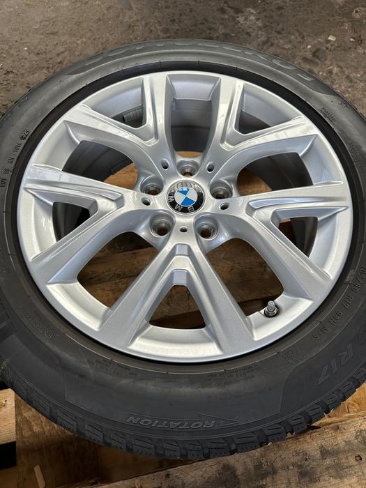 Jante originale BMW style 574 pentru X1 / X2 cu anv iarna 205/60 R17