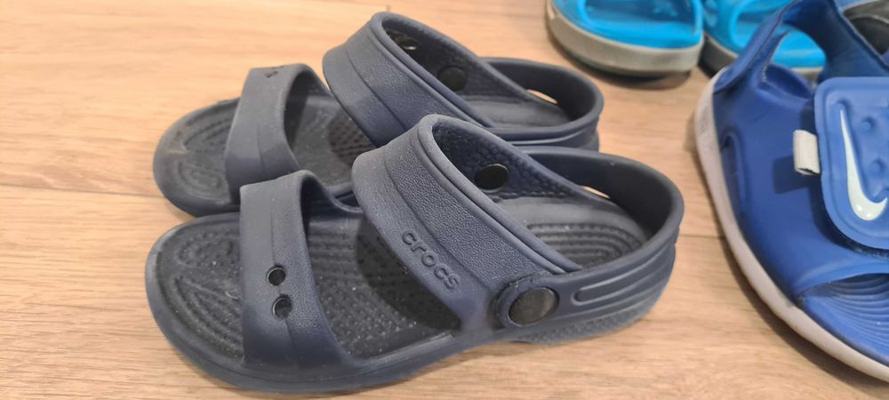 Лот детски сандали 28 и 29 номер Crocs Adidas