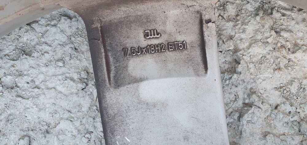 Jante aluminiu cu tot cu cauciucuri seat 18