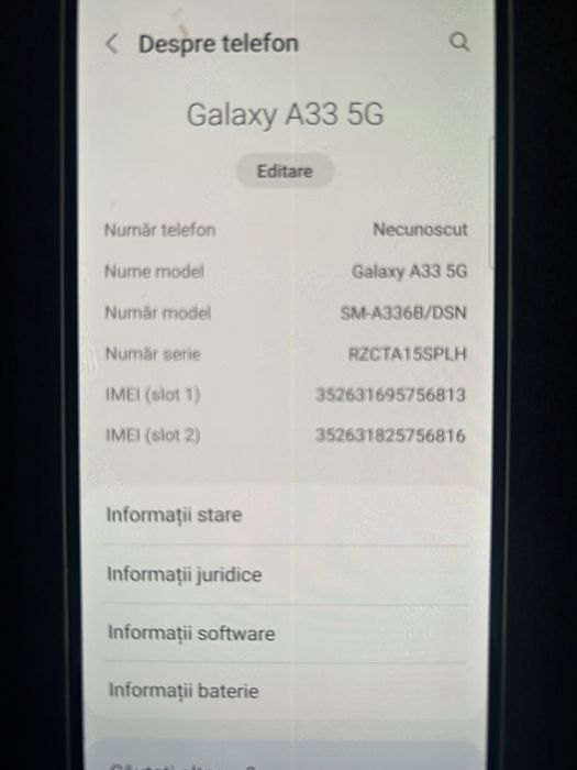 Samsung A 33  , 128 g