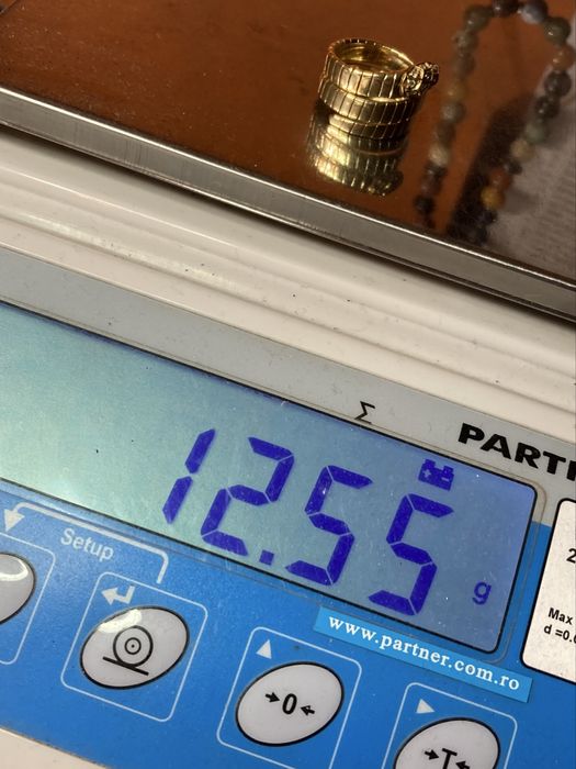 Inel aur 18kt.cu diamante