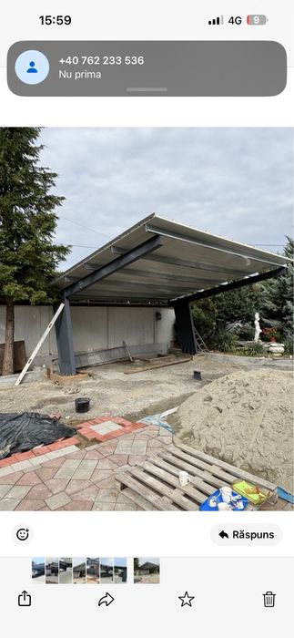 Carport auto pentru orice suv , sedan etc