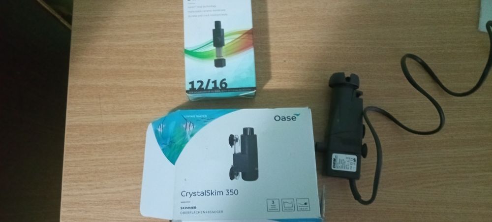 Skimmer Oase, Eheim și atomizor CO2