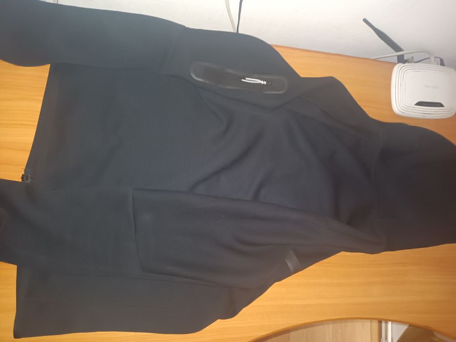 Hanorac nike tech flecee si pantaloni nike tech flecee full negru