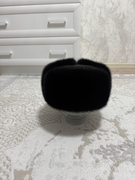 Норковая шапка ушанка