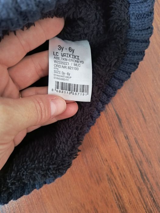 Set căciulă +fular groase ,4-6 ani