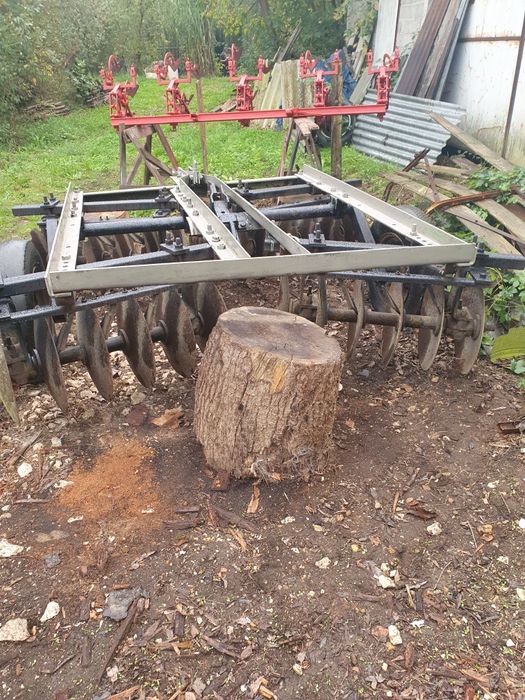 Disc agricol cu cilindru / Freza de pământ