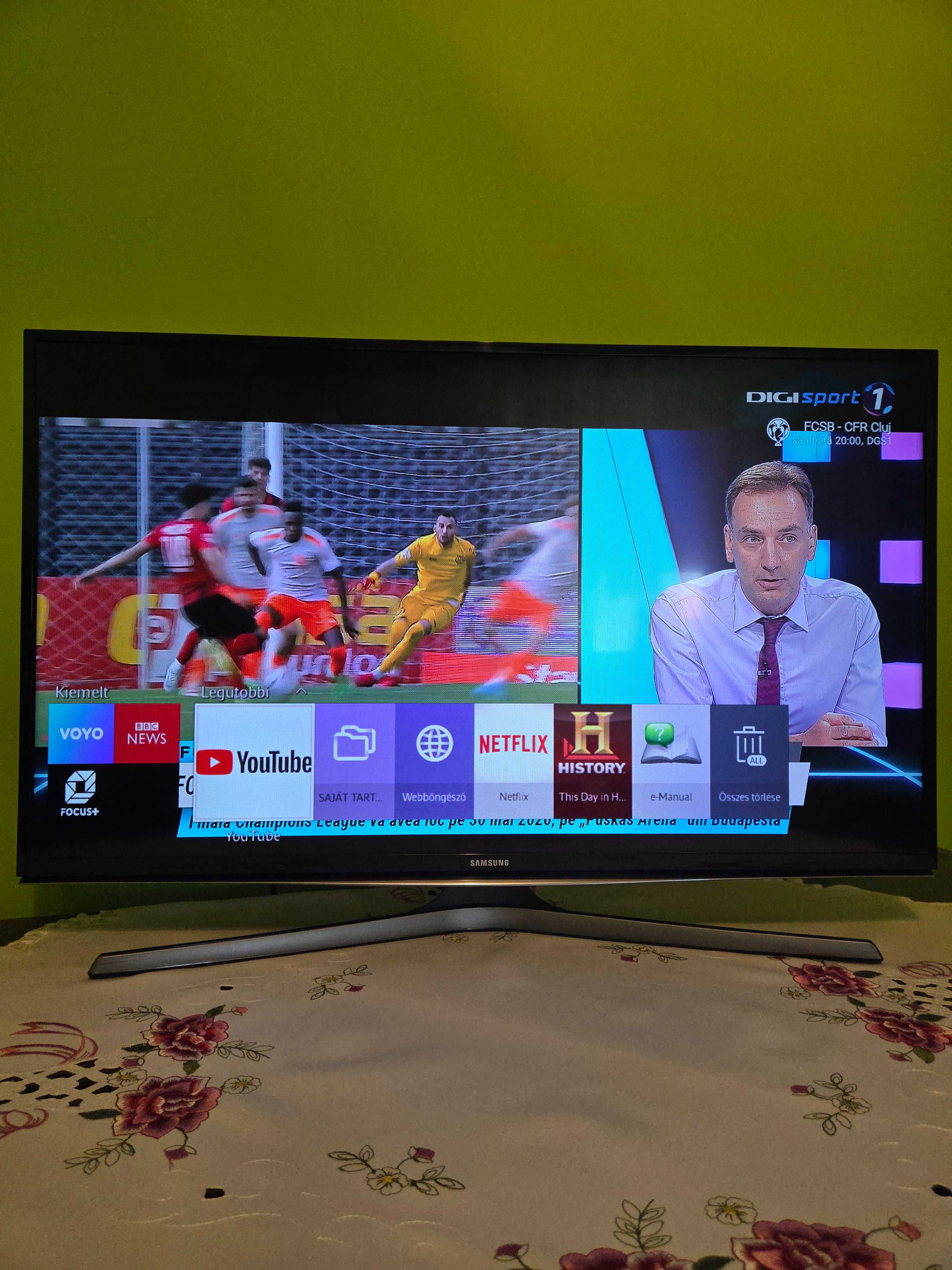 Televizor LED Smart Samsung, 80 cm, 32J6200, Full HD, Clasa A