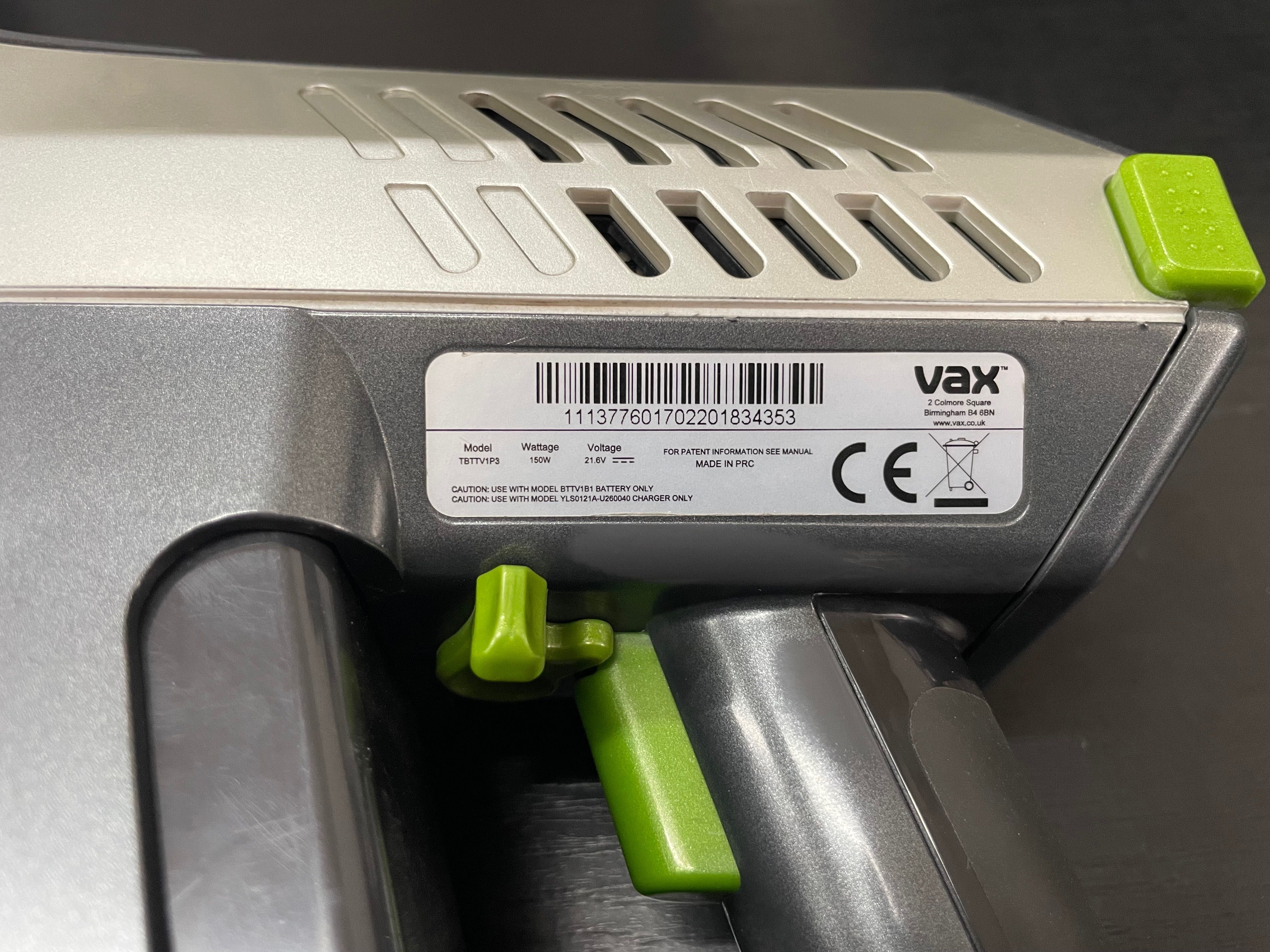 Прахосмукачка Vax SlimVac 21.6V TBTTV1P3 за части