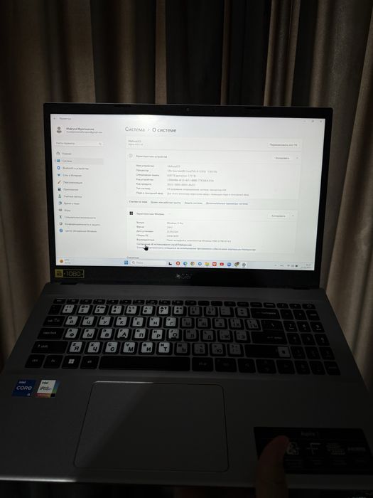 Acer Aspire A315-59 i5-1235U / 8GB / SSD / Отличное состояние