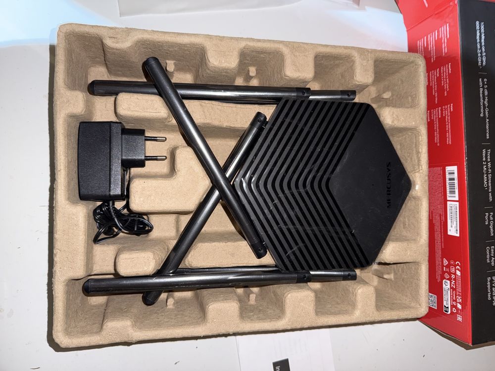 Router Wireless Gigabit MERCUSYS MR50G AC1900, Dual-Band